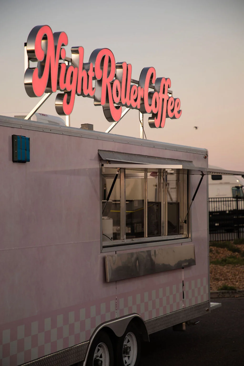 The trailer on location